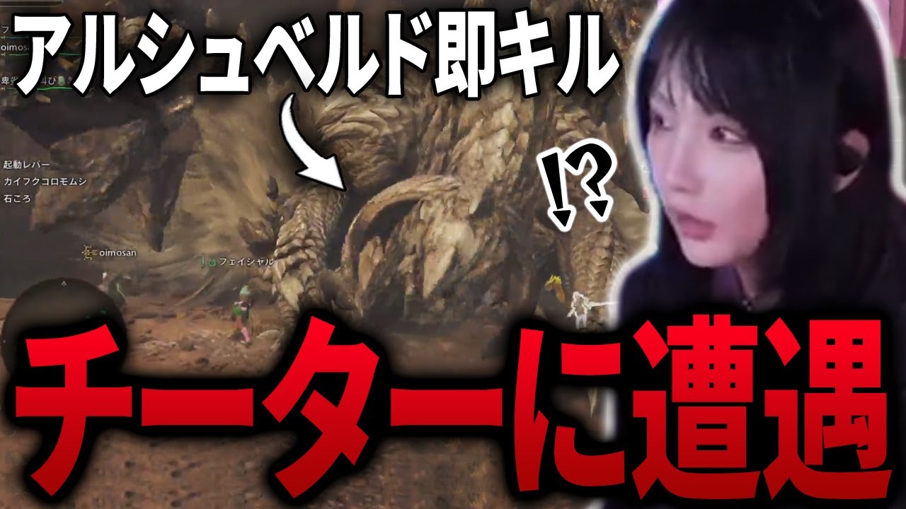 【モンハン】参加型マルチでチーターに入られるゆのしー【yunocy/モンスターハンターワイルズ】