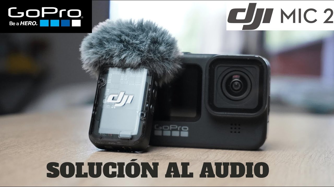 DJI MIC 2 GO PRO, Mejor microfono para Go Pro hero 9, her0 10, hero 11, hero 12?