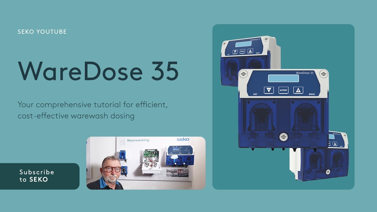 WareDose 35 programming and operation tutorial
