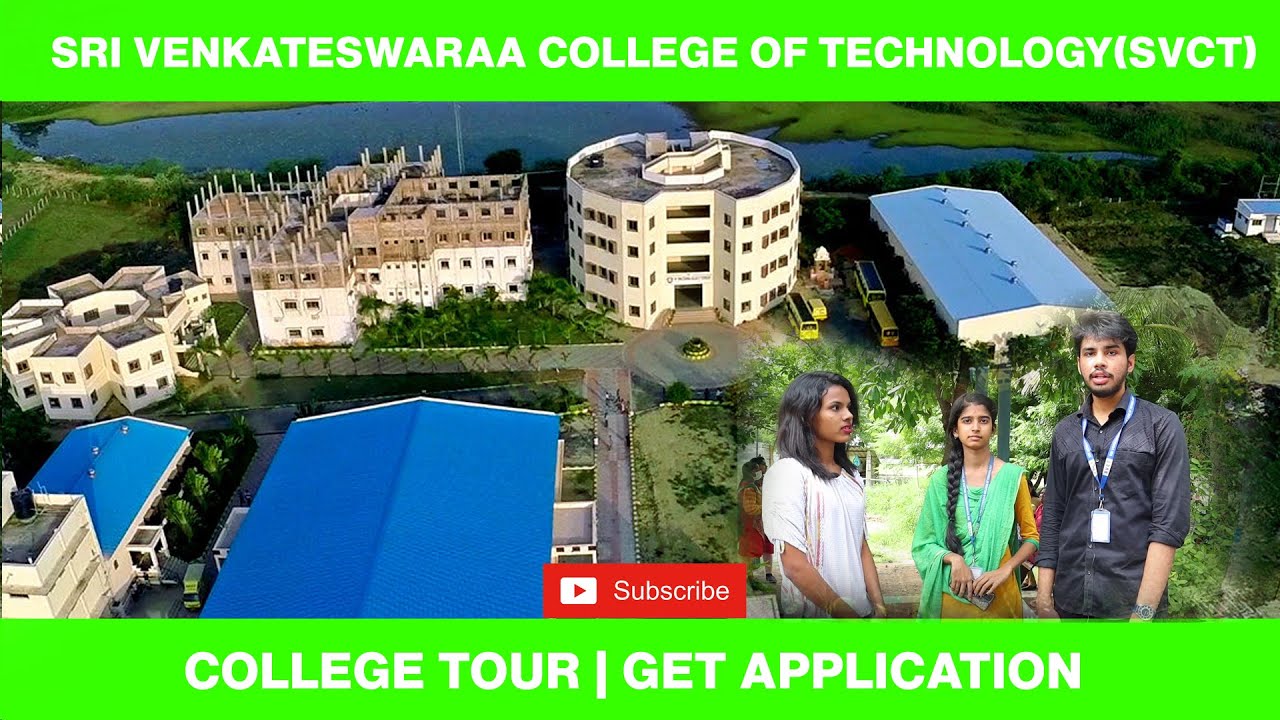 Sri Venkateswaraa College of Technology(SVCT)|The College Tour| get application