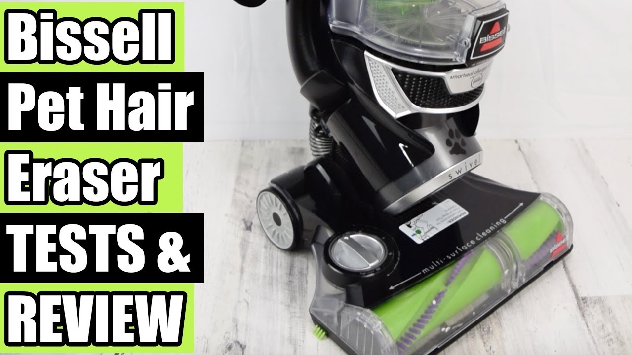 Bissell Pet Hair Eraser 1650A Upright Vacuum REVIEW & TESTS
