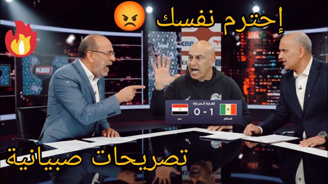 حسام حسن يشعل مشادة قوية على الهواء.. فتحي المولدي يصف تصريحاته بالصبيانية وصابر الغراوي ينفعل 😡🫢