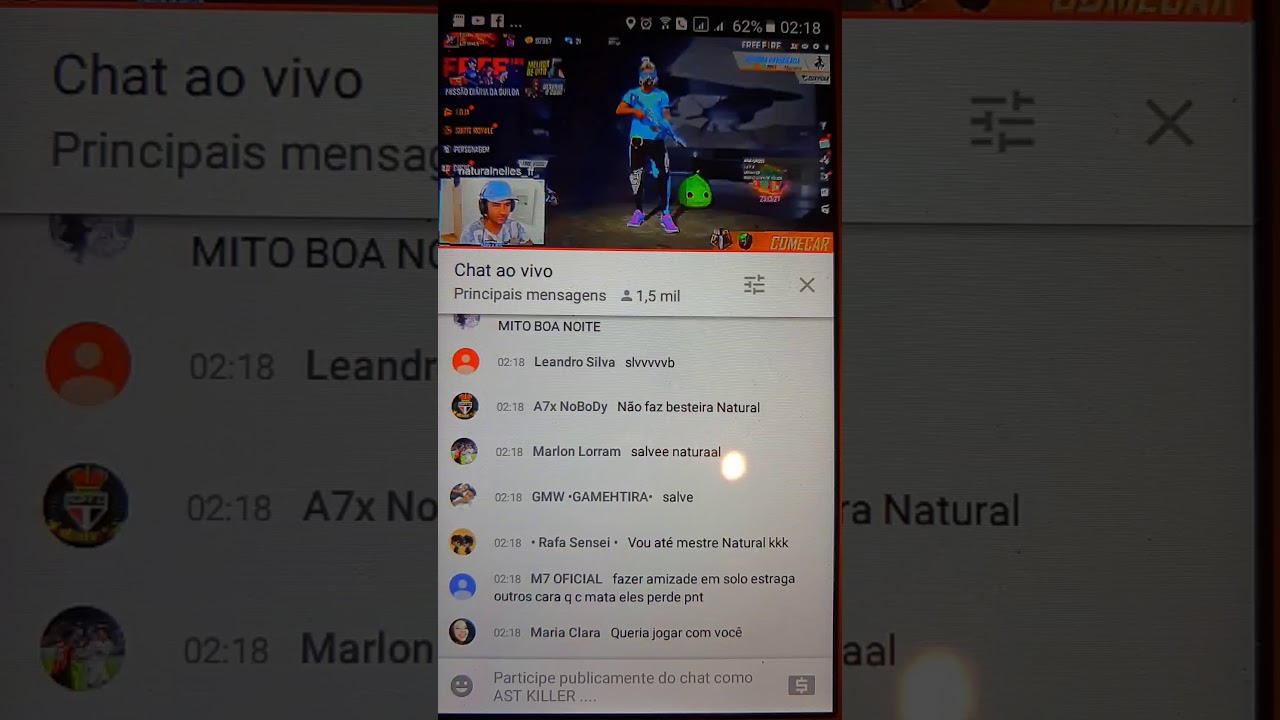 Um salve para o canal #Natural Nelles