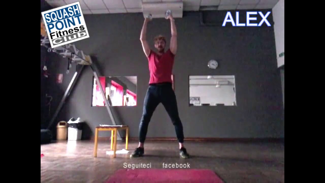 Allenamento a casa con Alex