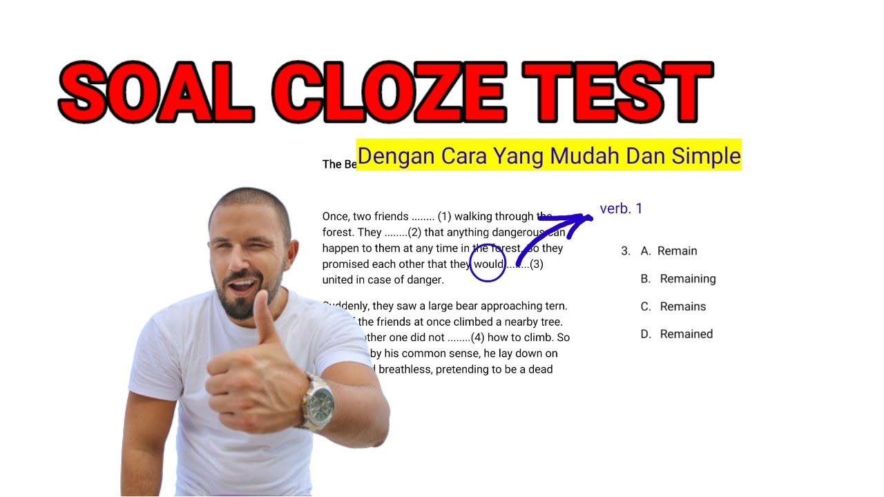 SOAL CLOZE TEST