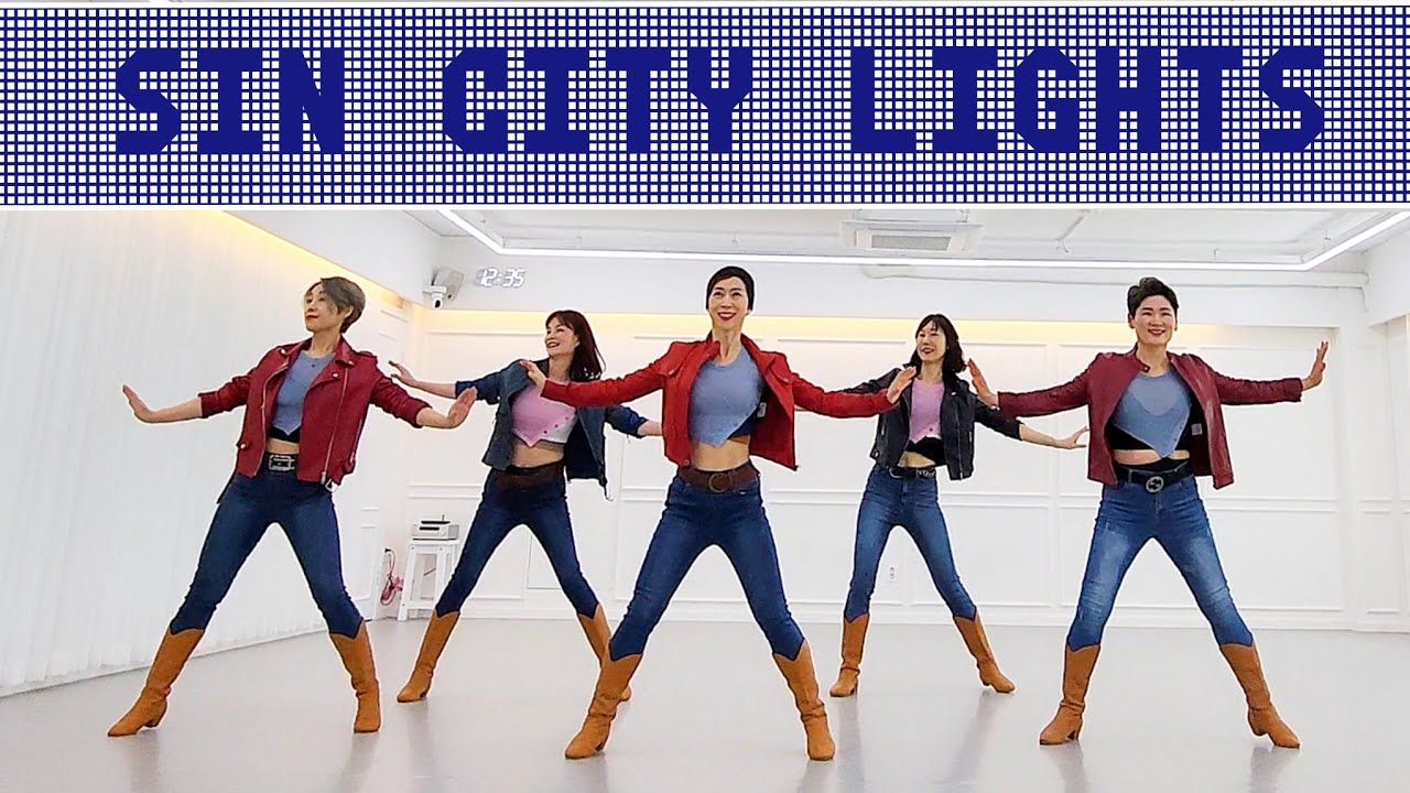 Sin City Lights LINEDANCE/초중급라인댄스/Choreo:Karl-Harry Winson/성신여대라인댄스 010-5469-9632/ 라인댄스자격증