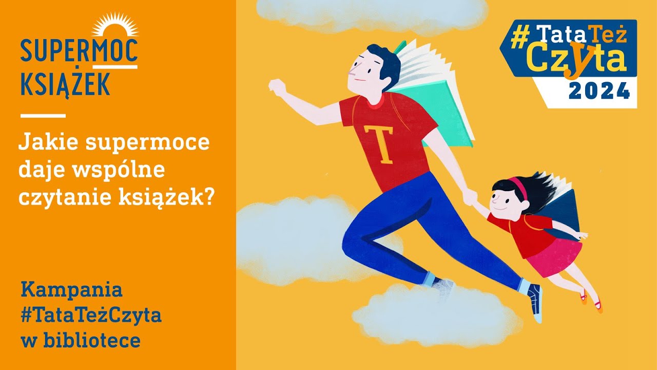 #TataTeżCzyta Webinarium o kampanii Fundacji Powszechnego Czytania | 18.04.2024