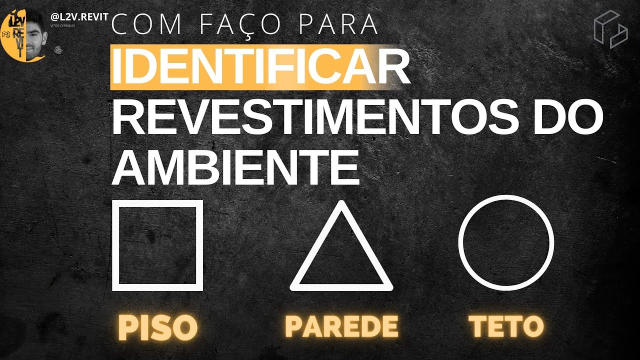 IDENTIFICAR REVESTIMENTOS NOS AMBIENTES NO REVIT