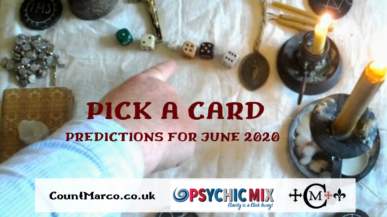 Predictions for June 2020 - Pick a Card - Tarot Spread