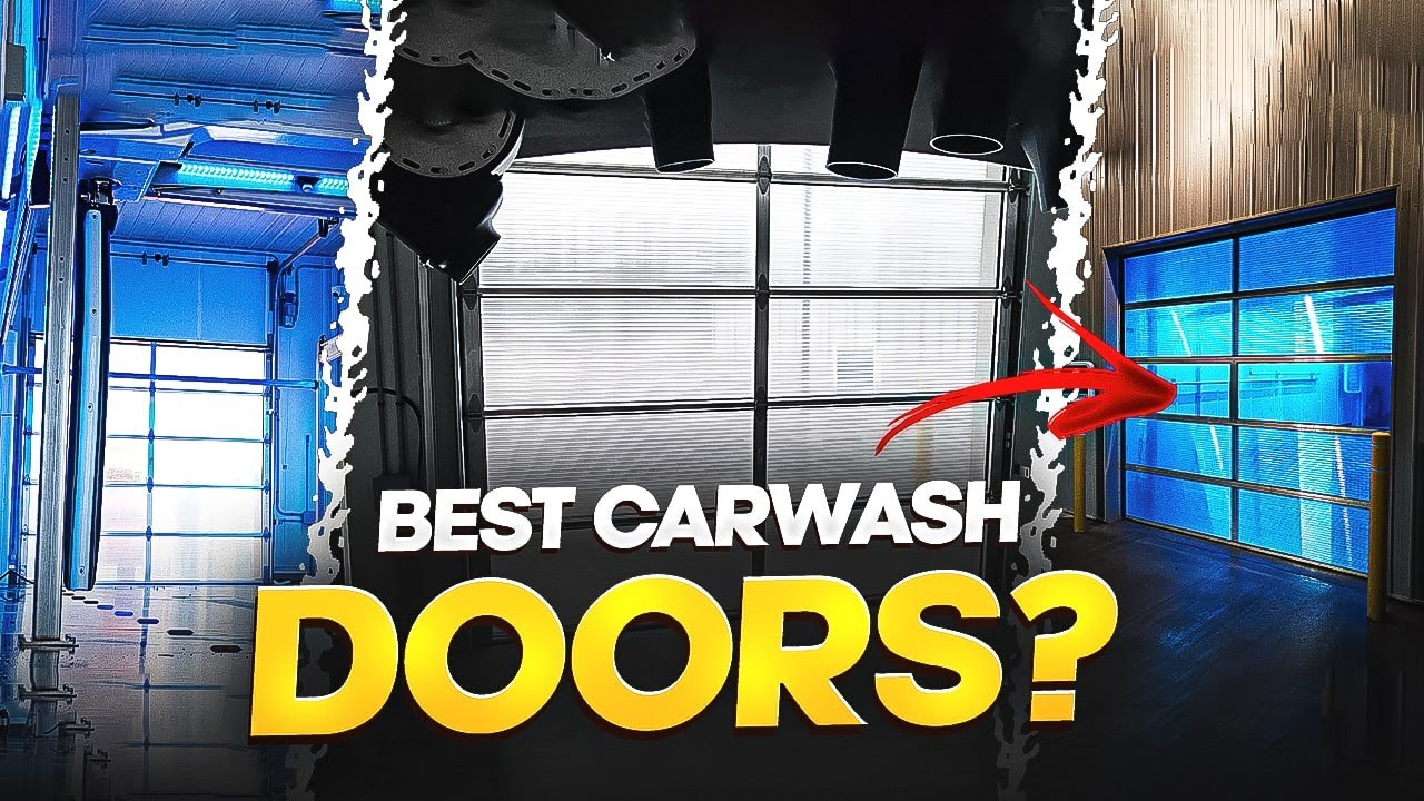 Heavy Duty Car Wash Doors - Built For YEARS Of Harsh Use