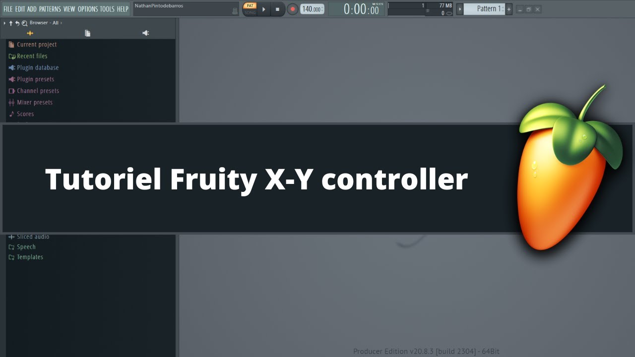 Tutoriel Fruity X-Y controller
