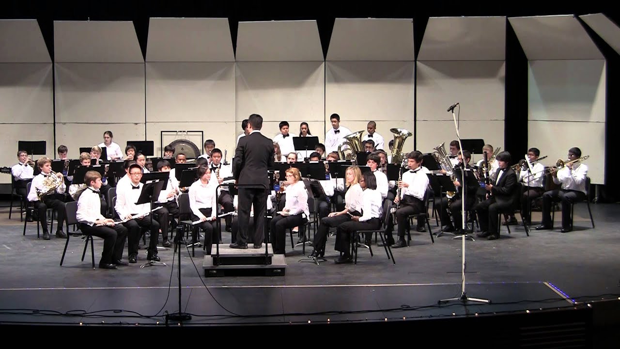 IHS Concert Band performs &ldquo;March Juno&rdquo; at the IHS 2014 Winter Concert