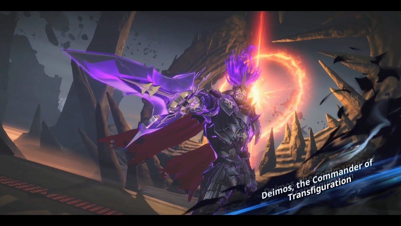 Workshop of brilliant light boss, Deimos the Commander of Transfiguration