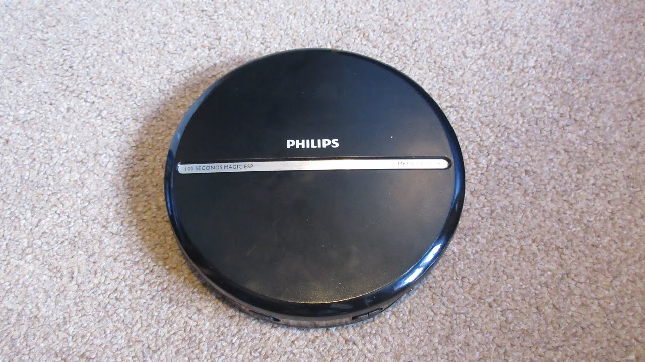 philips EXP2546 100 seconds magic ESP MP3-CD player