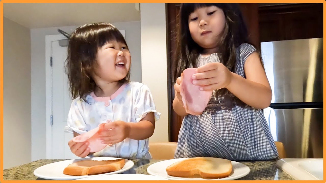 ぽるぽるパパと娘の「朝食づくり」