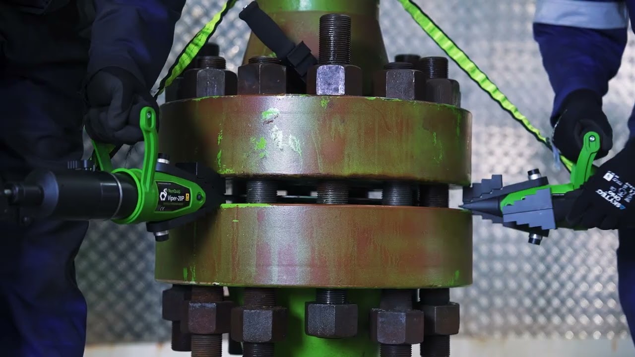 🔧 VIPER 28P Hydraulic Flange Spreader – Tool Overview, Setup & Safety Best Practices