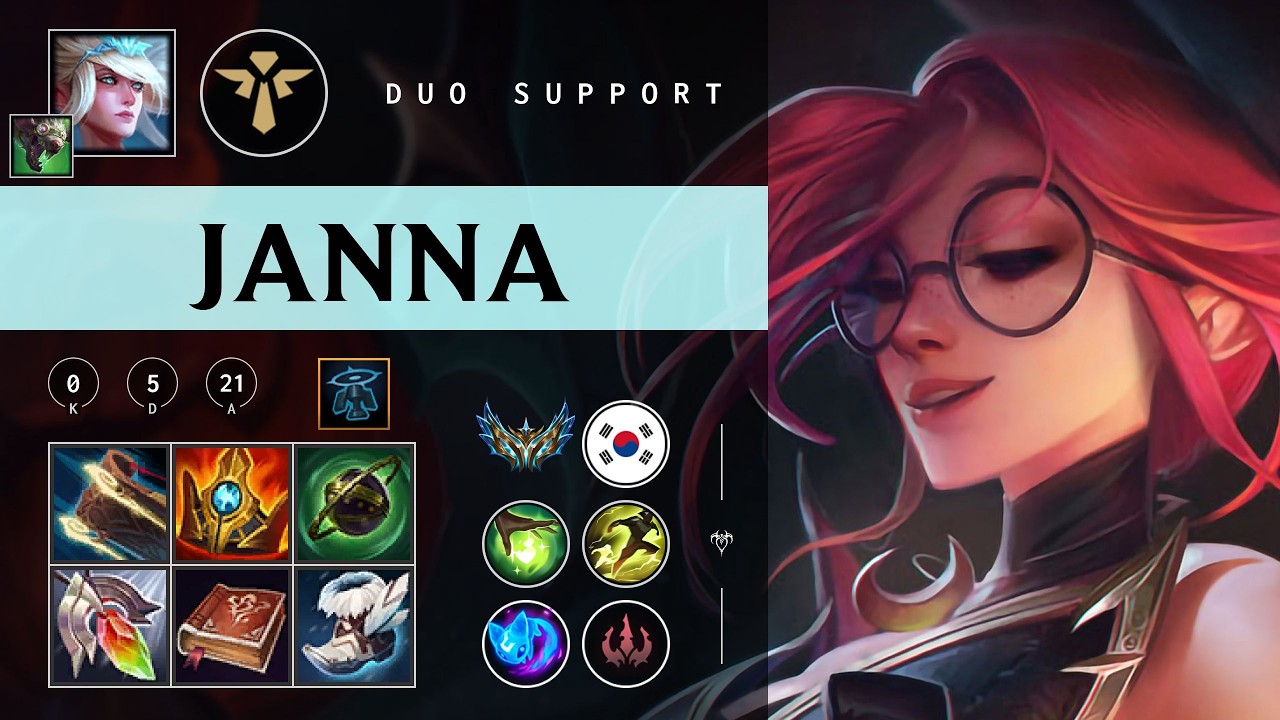 Janna Support vs Karma - KR Challenger Patch 26.05
