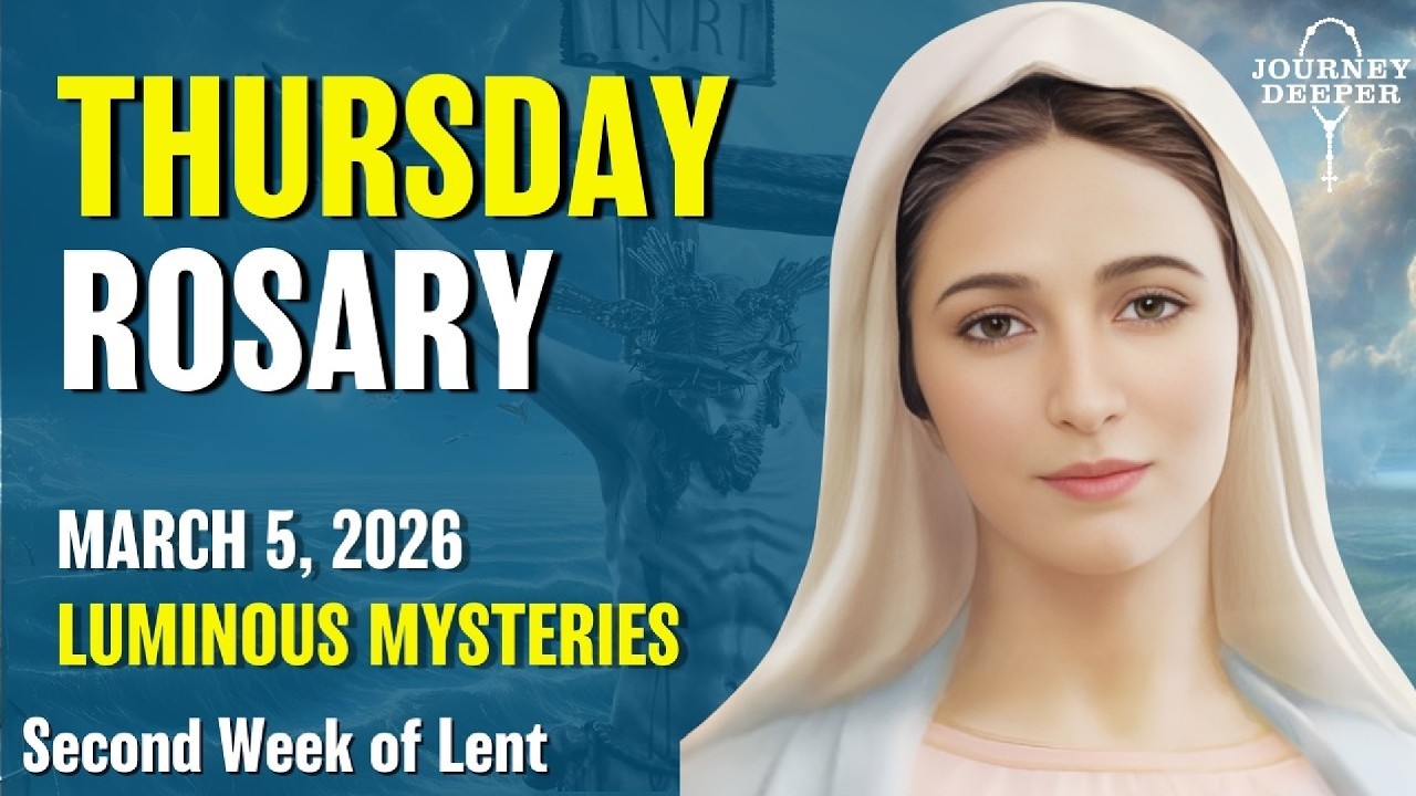 Pray the Glorious Mysteries of the Holy Rosary March 5, 2026 | Holy Rosary