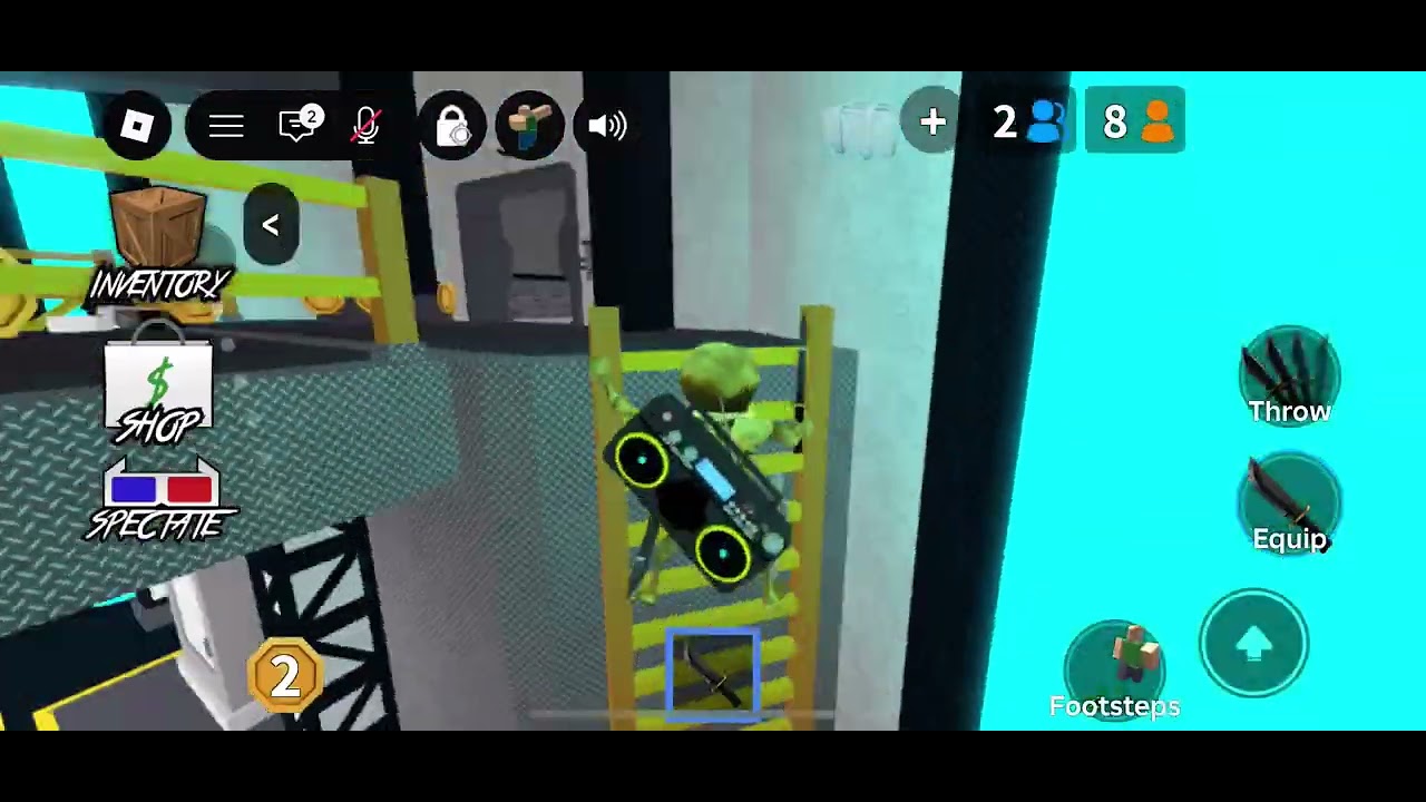 Playing mm2 with friends