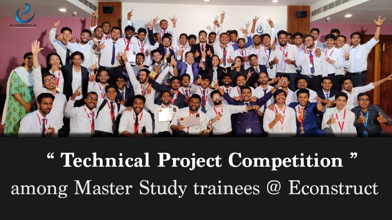 Technical Live Project Competition among Master Study Trainees @ Econstruct