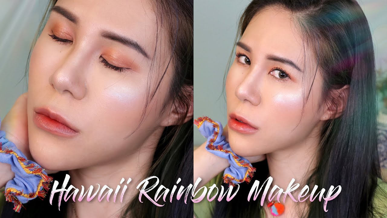夏威夷彩虹妝 Hawaii Rainbow Makeup🌈