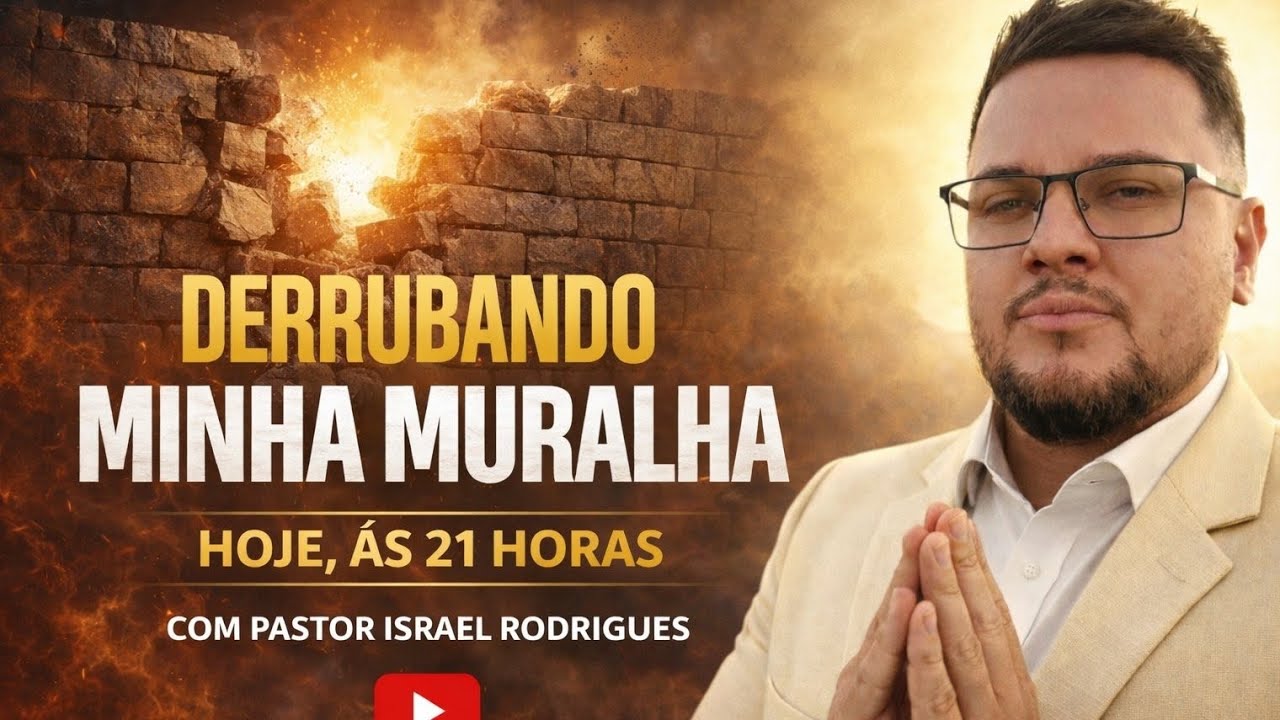 🔴 PRESTE ATENÇÃO...VAMOS DERRUBAR ESSA MURALHA PELA FÉ 🔥