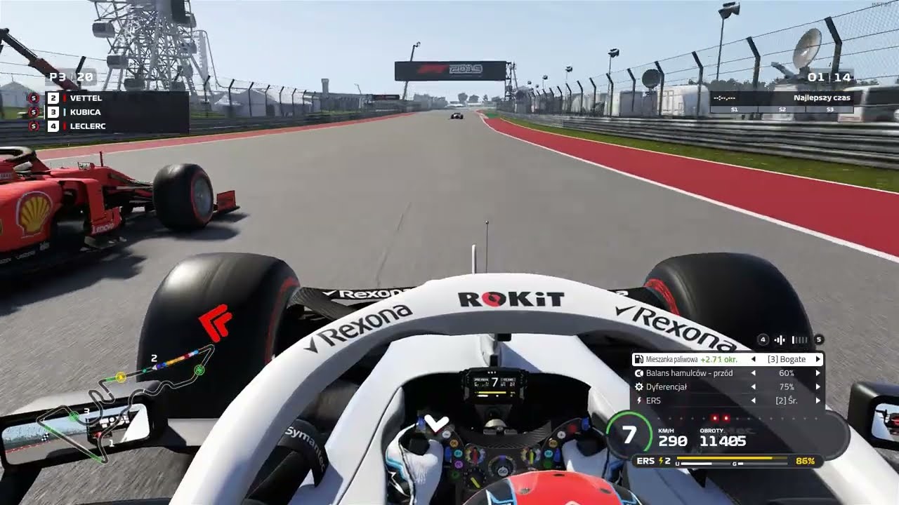 F1 2019 / GP USA / Williams - RK / #19