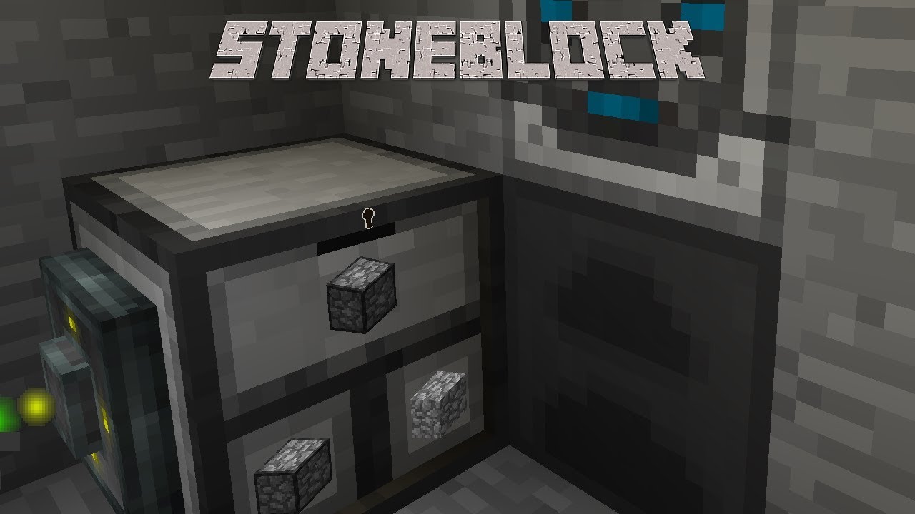 StoneBlock - RS REBORNSTORAGE AUTOCRAFTING [E17] (Modded Minecraft)