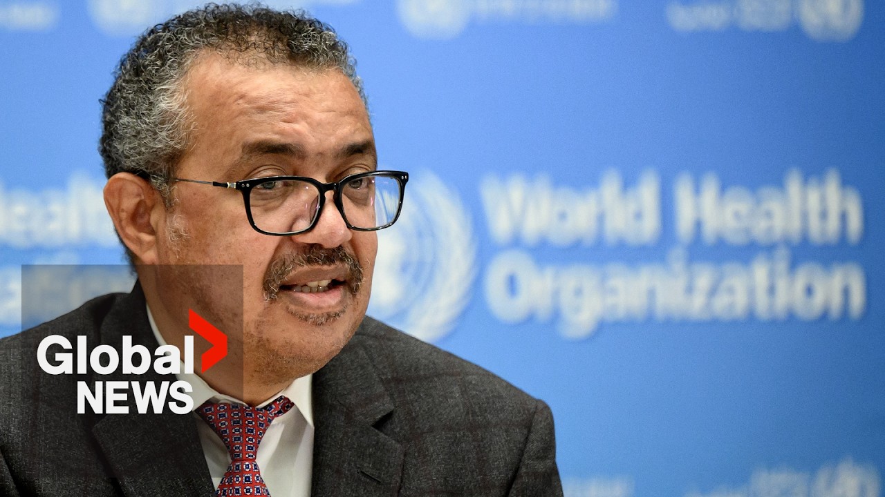 World Health Organization chief provides update on hantavirus cruise ship outbreak | LIVE