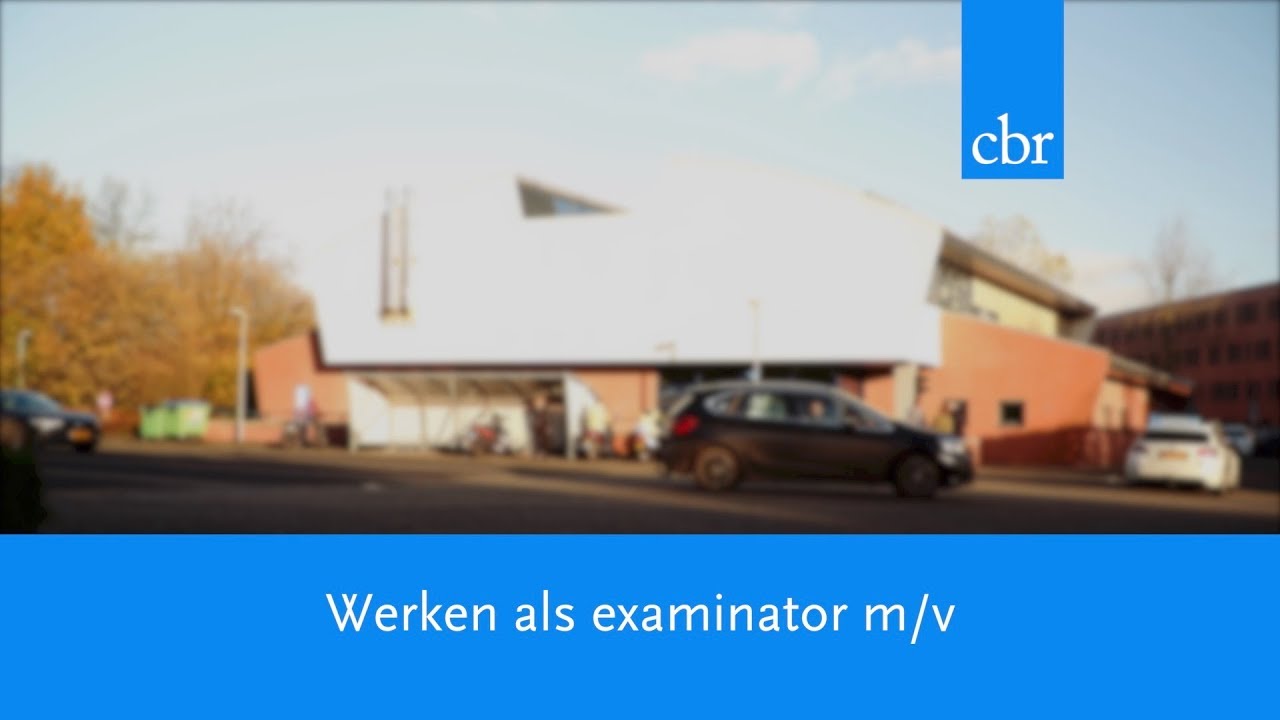Werken als examinator bij het CBR
