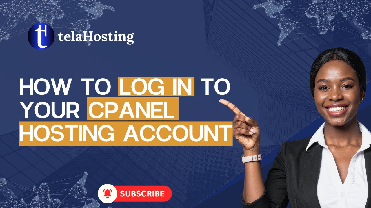 How to Log In to Your cPanel Hosting Account on telaHosting | Step-by-Step Guide.