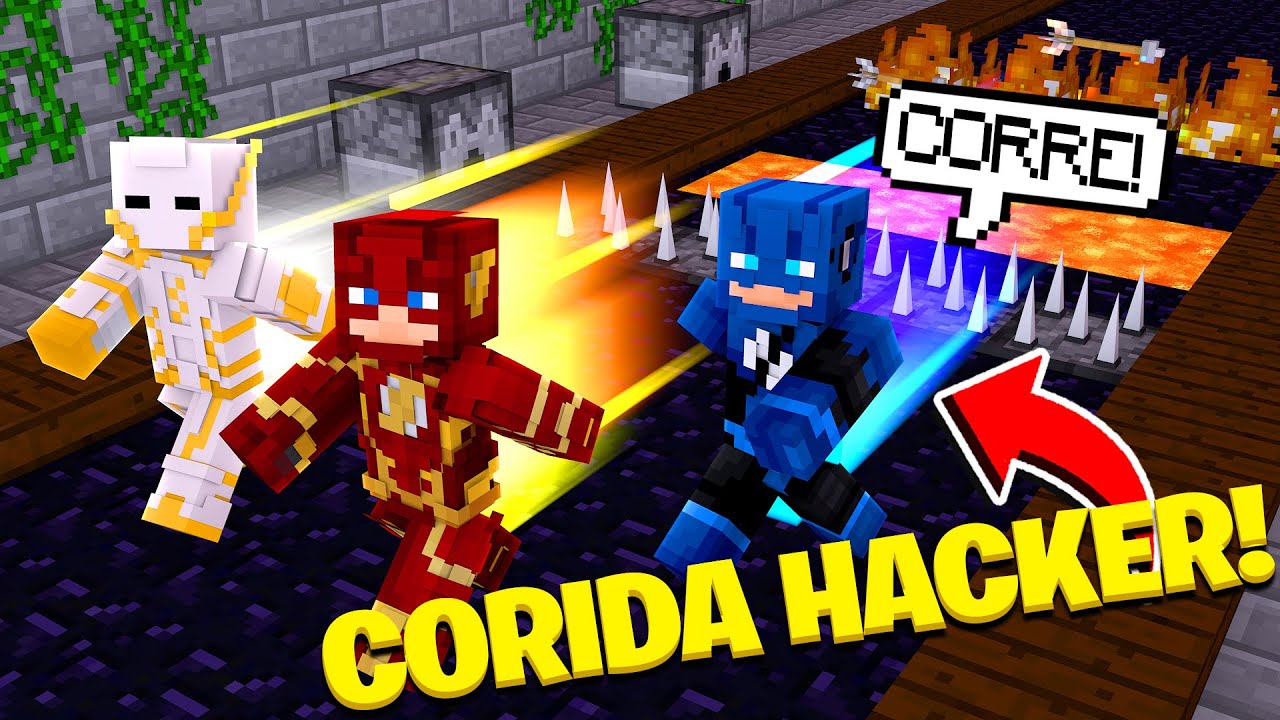 CORRIDA HACKER DO FLASH *quem é o mais rapido?* ‹‹ P3DRU ››