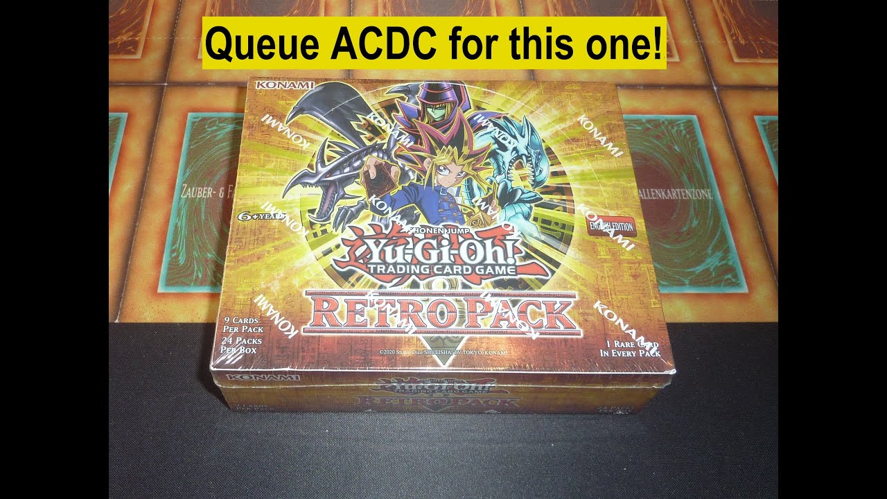 Yugioh Retro Pack (24) booster box opening - THUNDER!!!