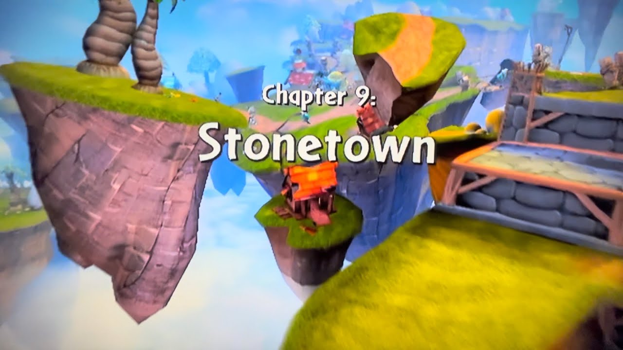 Skylander’s Spyro’s Adventure part 9 playthrough and Stone Golem Boss Battle: Stonetown