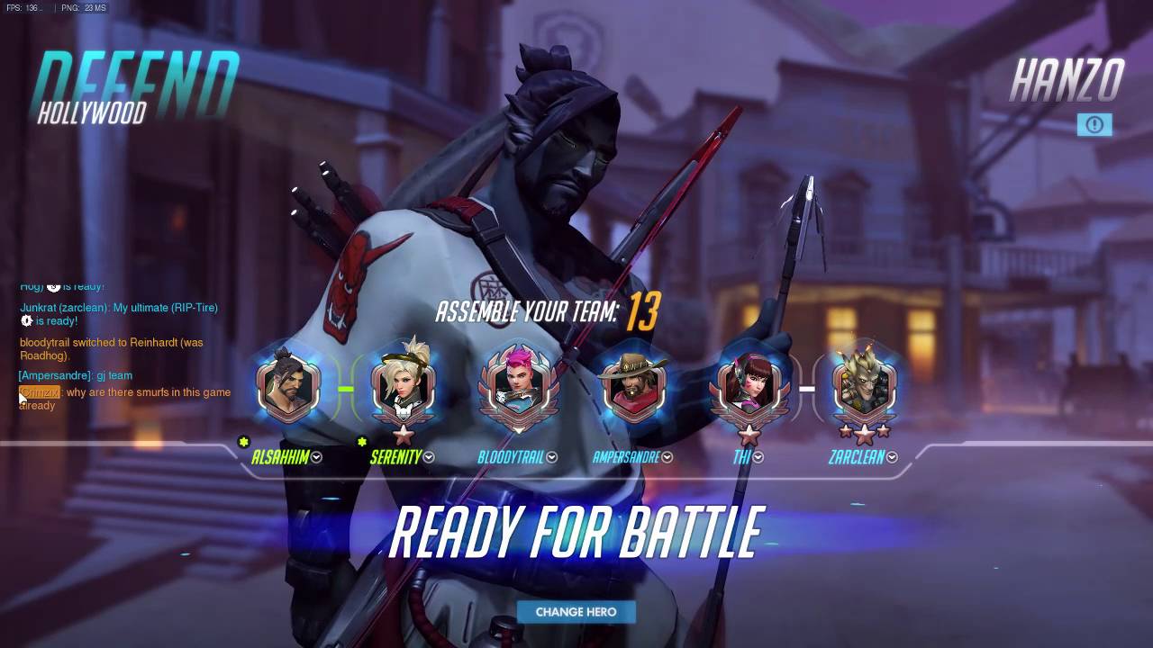 Overwatch Top 500 - Wraxu Playing Sick Game As Hanzo With 47 Elims