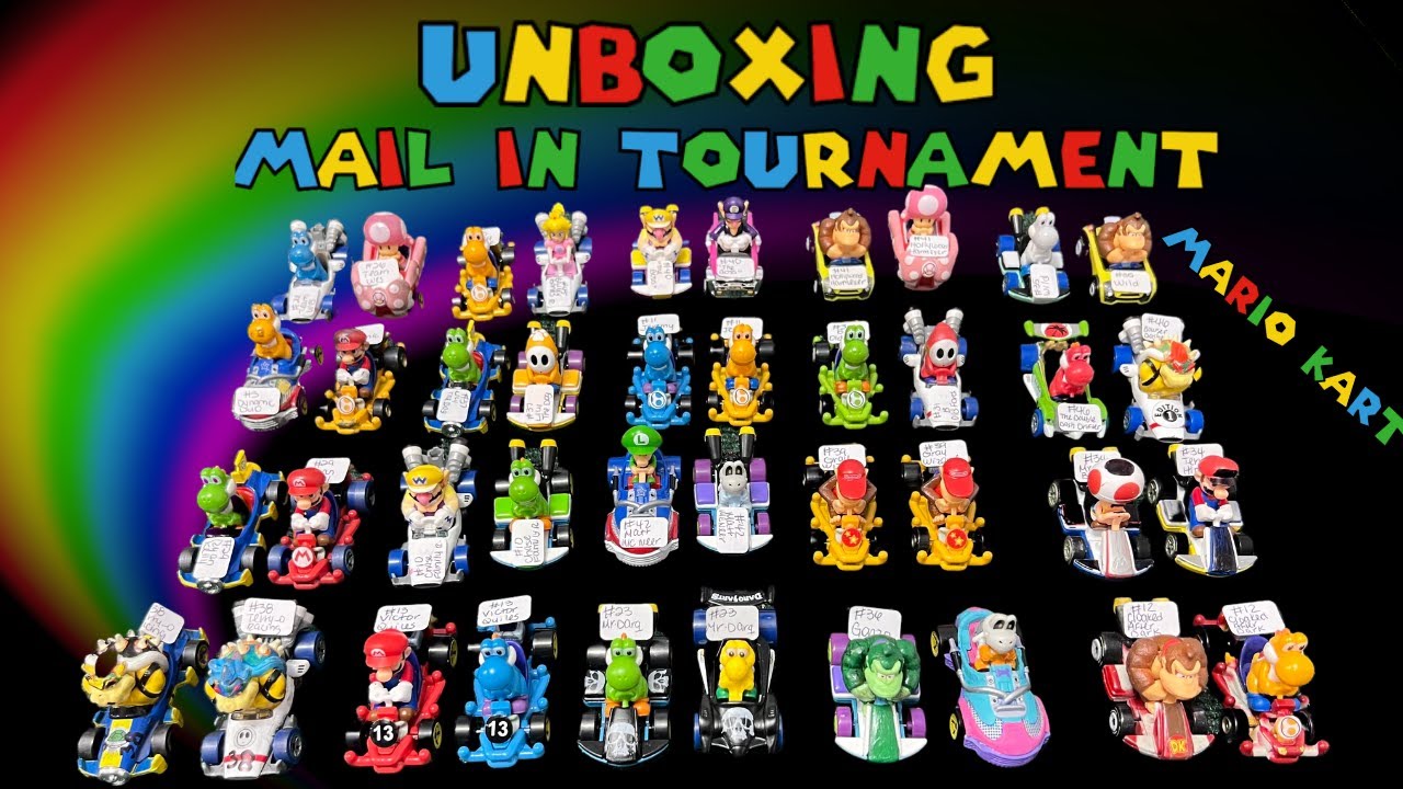 Diecast Cars Racing | Mario karts Mail in Unboxing 2