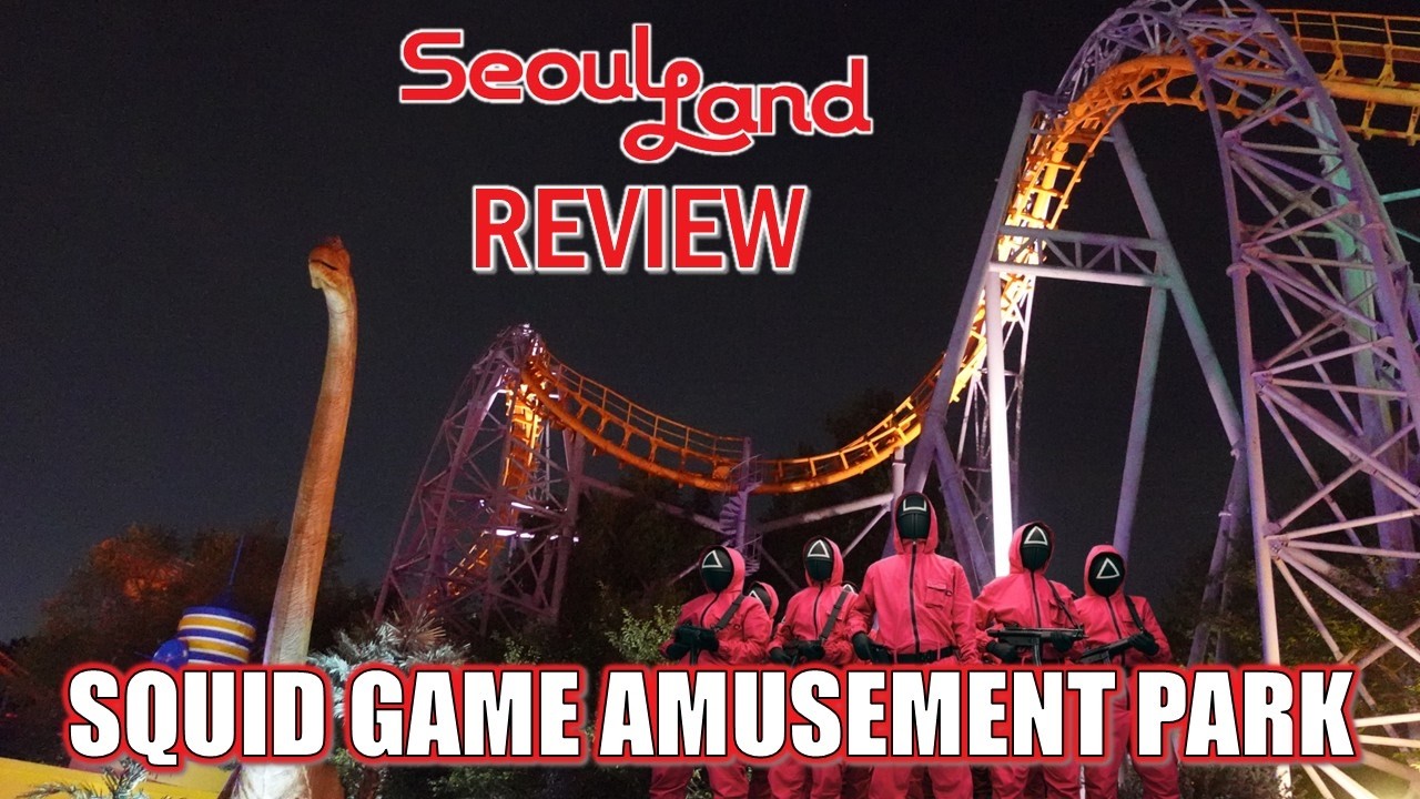 Обзор Seoul Land, парка развлечений Squid Game в Южной Корее