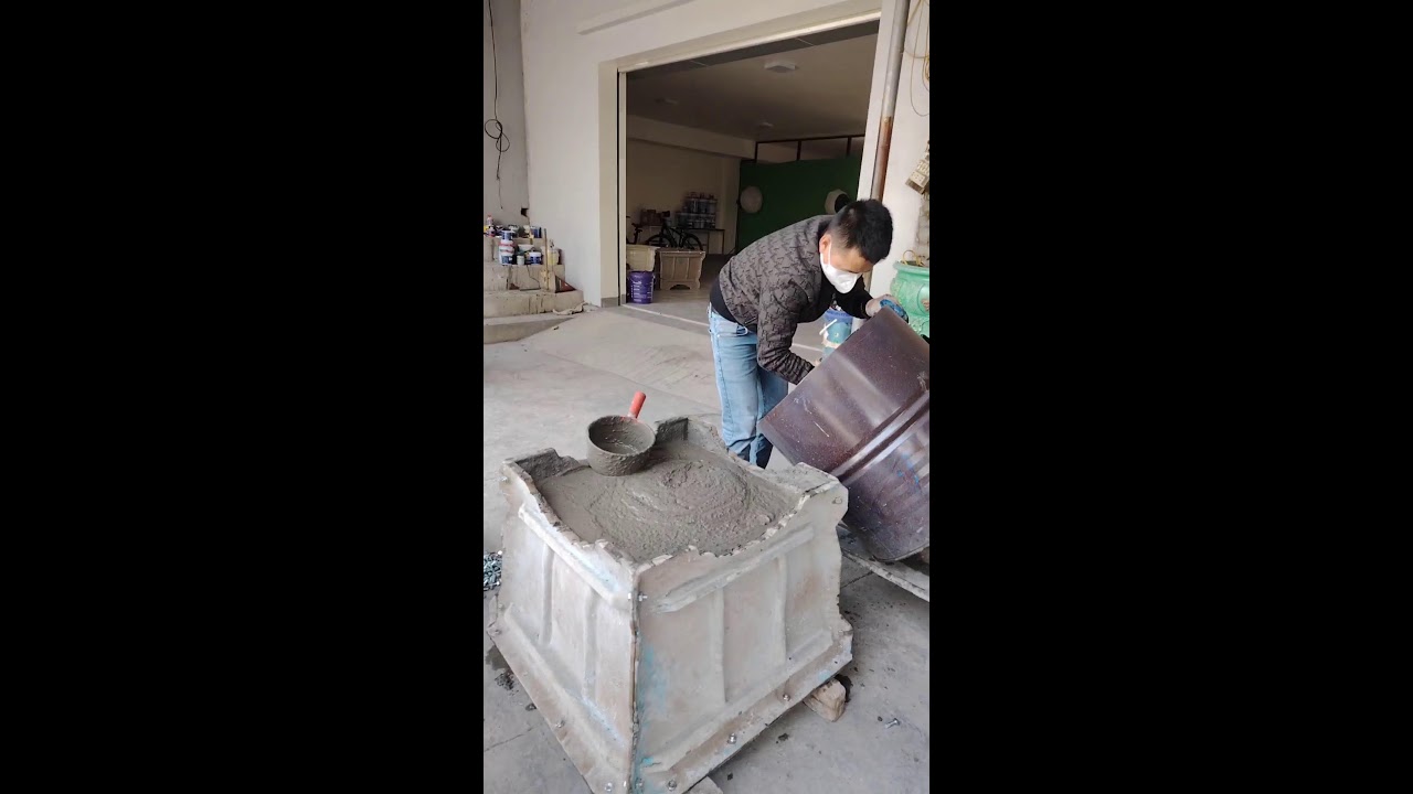 Đúc thử mẫu  khuôn mới vuông 70 cổ