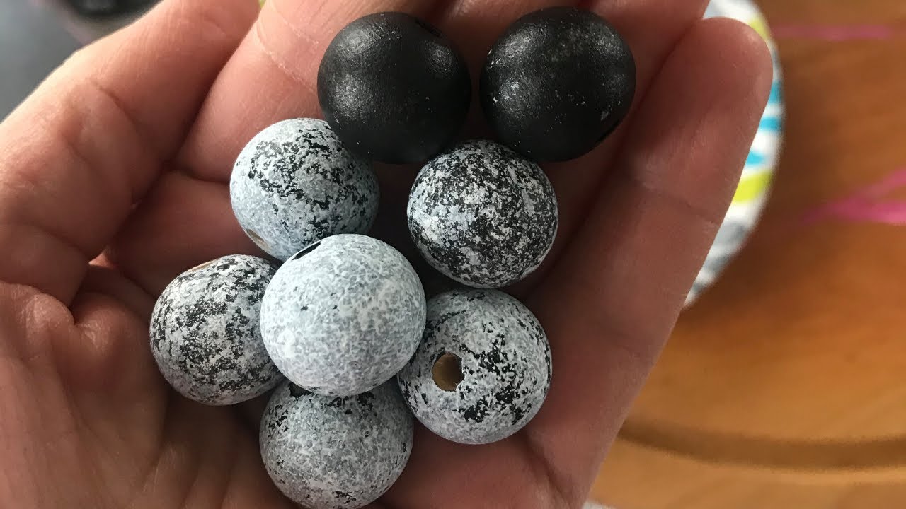 Easiest Way to Paint Wood Beads | Full Video | Melissa Peterson Designs