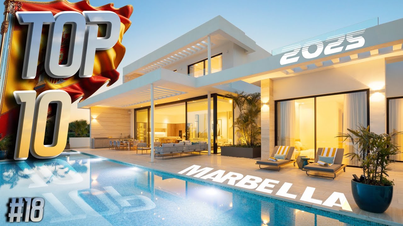 TOP 10 CASAS DE LUJO 2025 en #Marbella #Spain #CostadelSol (Parte 18) | 4K