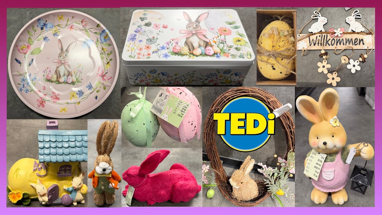 Schöne Deko-Ideen zu Ostern *TEDi *