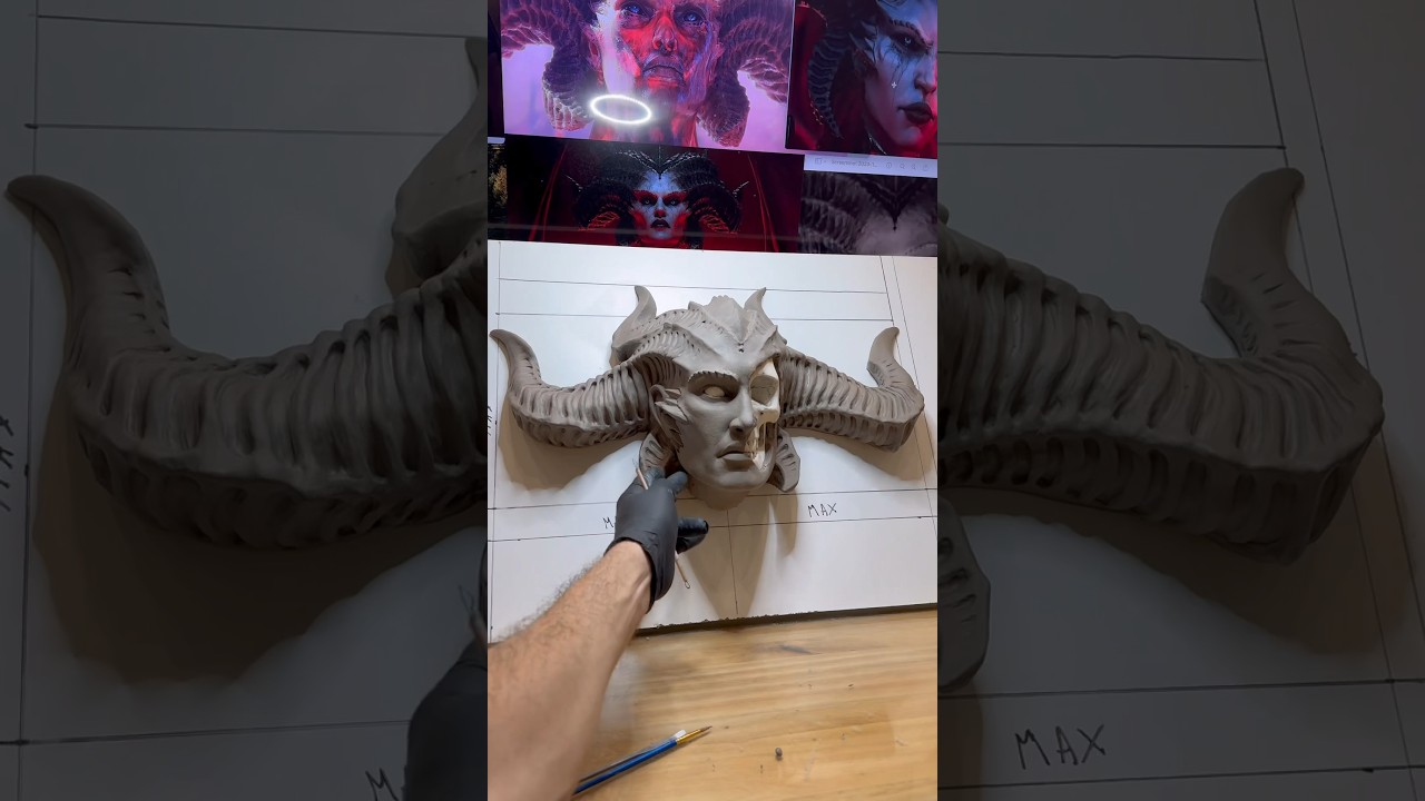 ❌EDIT: SOLD OUT. Sculpting Lilith . #diablo #lilith #blizzard