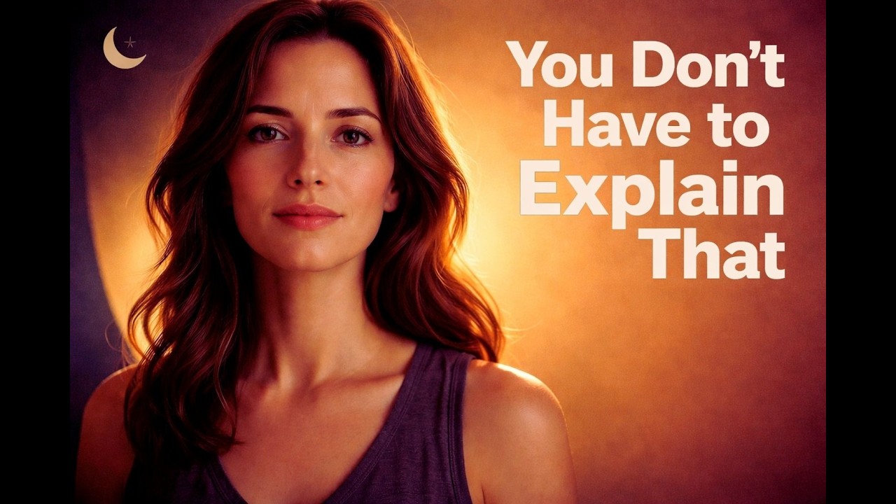 You Don't Have to Explain That