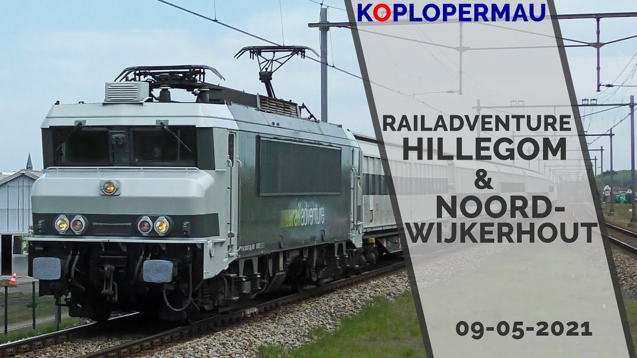 Gloednieuwe 1600 van RailAdventure spotten bij Hillegom & Noordwijkerhout - 09 mei 2021