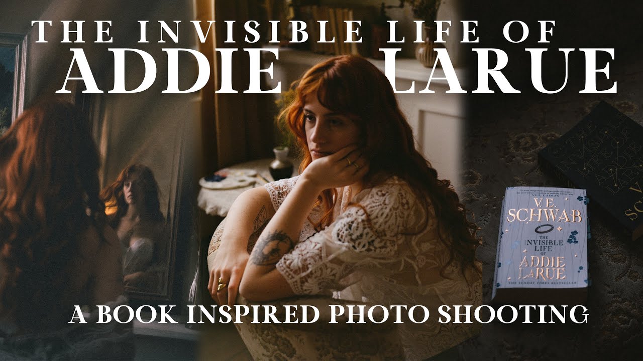 Addie LaRue ✨ a book inspired photo shooting [english video in caption]