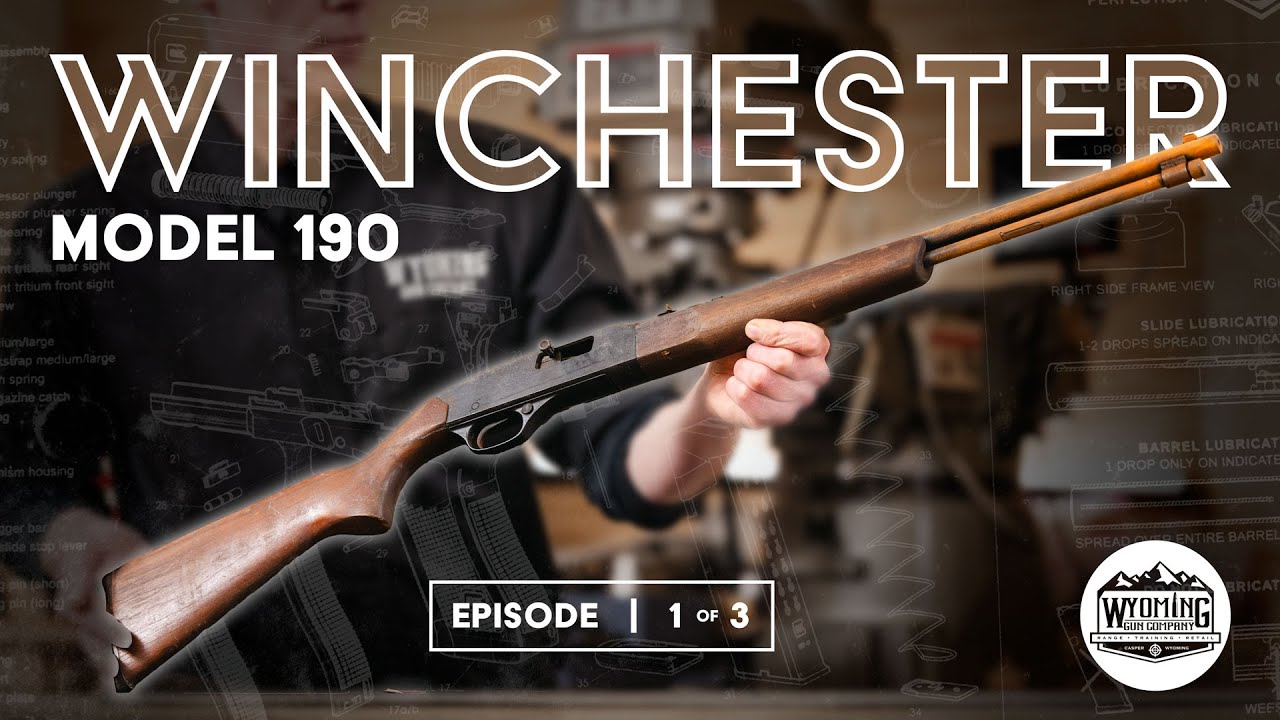 Реставрация Winchester 190: ПОЛНОЕ руководство по реставрации дерева и металла (стали, алюминия)