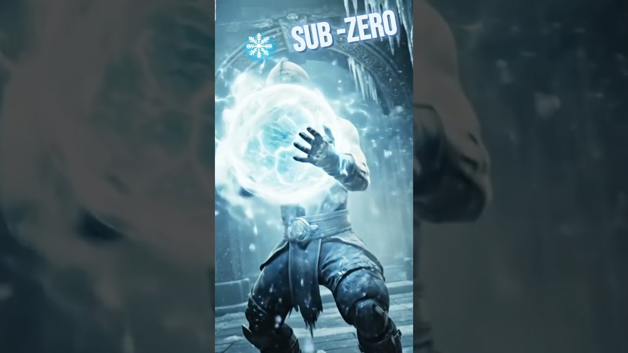 Sub   Zero MK #MortalKombat #SubZero  #Fatality  #FightScene #MortalKombatEdit #aivideo