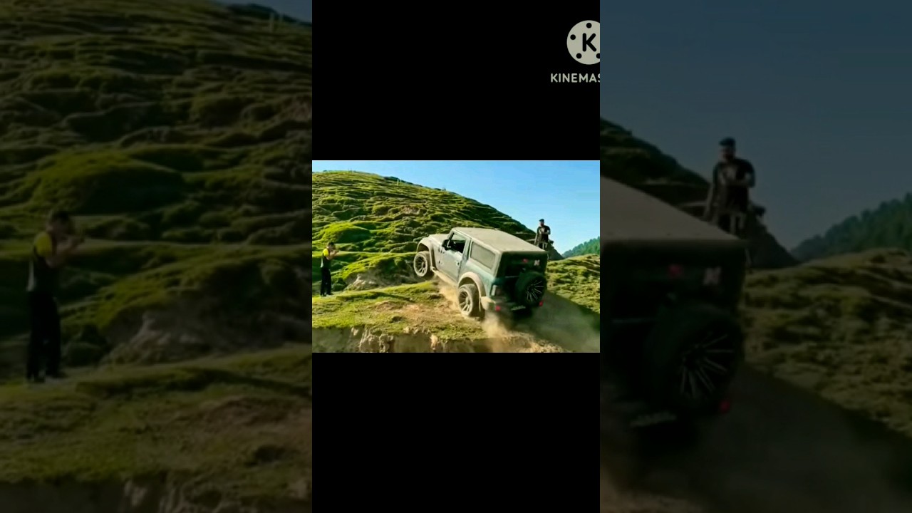 Thar vs Fortuner climb on mountain#viral #short #ytshorts