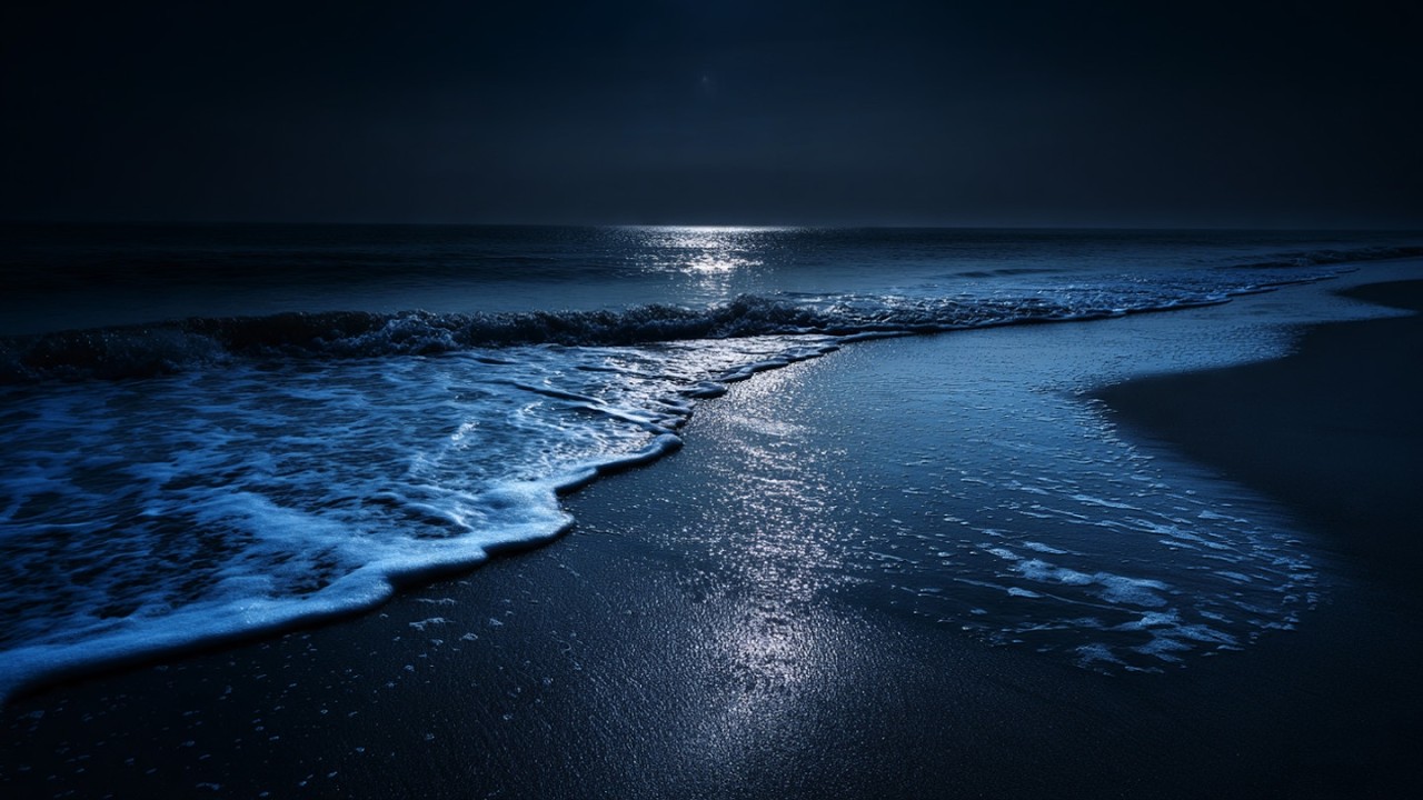 10 Hours Ocean Waves | Best Sleep Sounds for Insomnia Relief -RELAXING OCEAN SOUND AT NIGHT