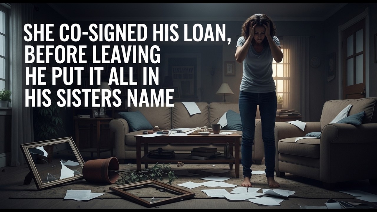 Co-Signing Was Her Biggest Mistake—He Transferred All Assets to His Sister & Disappeared